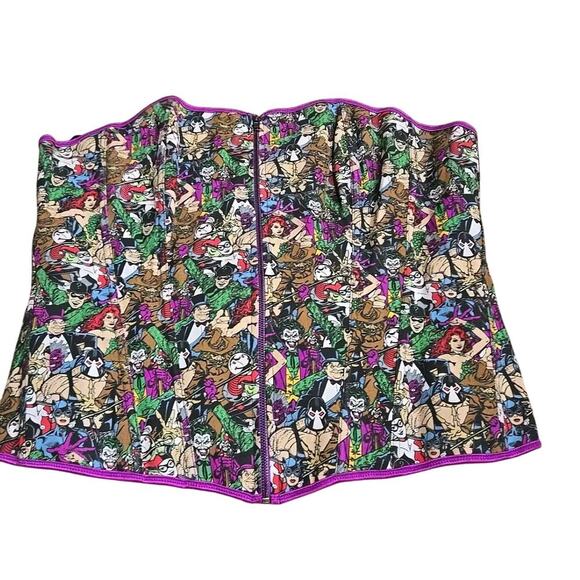 DC Villains Corset Size 3 – Harley Quinn, Joker, Poison Ivy | Halloween Cosplay - Picture 4 of 6